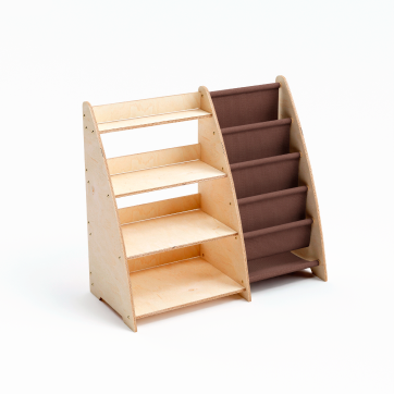 Kids Shelf For Books & Toys - Middle