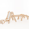 5in1 Montessori Climbing Frame: Triangle Ladder + Slide Board+ Climbing Net + Art Add-on