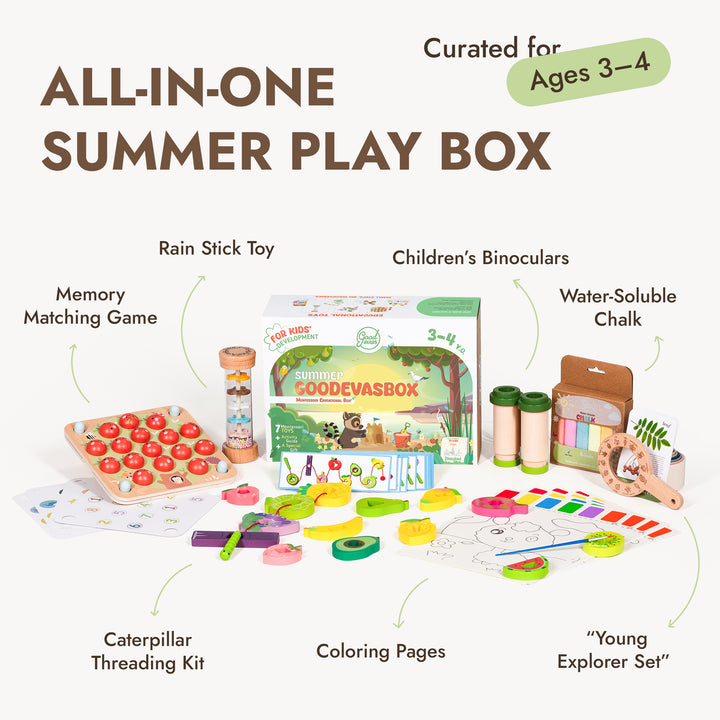 Summer Play Kit (3–4 Years) — GoodevasBox