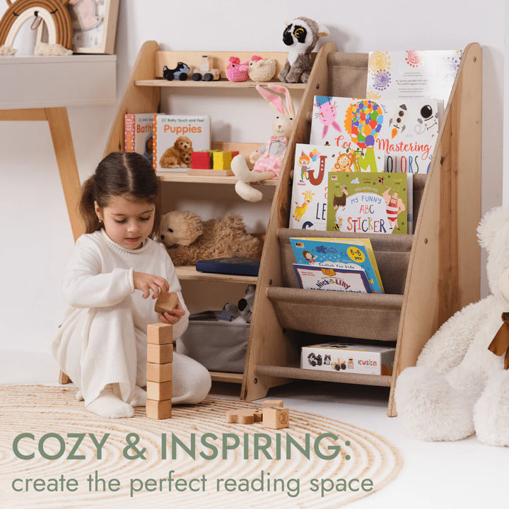 2in1 Montessori Shelf for Books and Toys