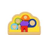 Sensory Shape Puzzle Board